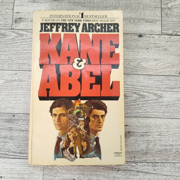 KANE AND ABEL Jeffery Archer 1982 Fist Ballantine Books Edition Paperback - Picture 10 of 11